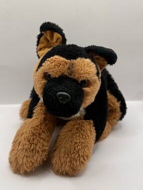 FAO Schwarz German Shepherd Dog Plush Stuffed Animal Realistic